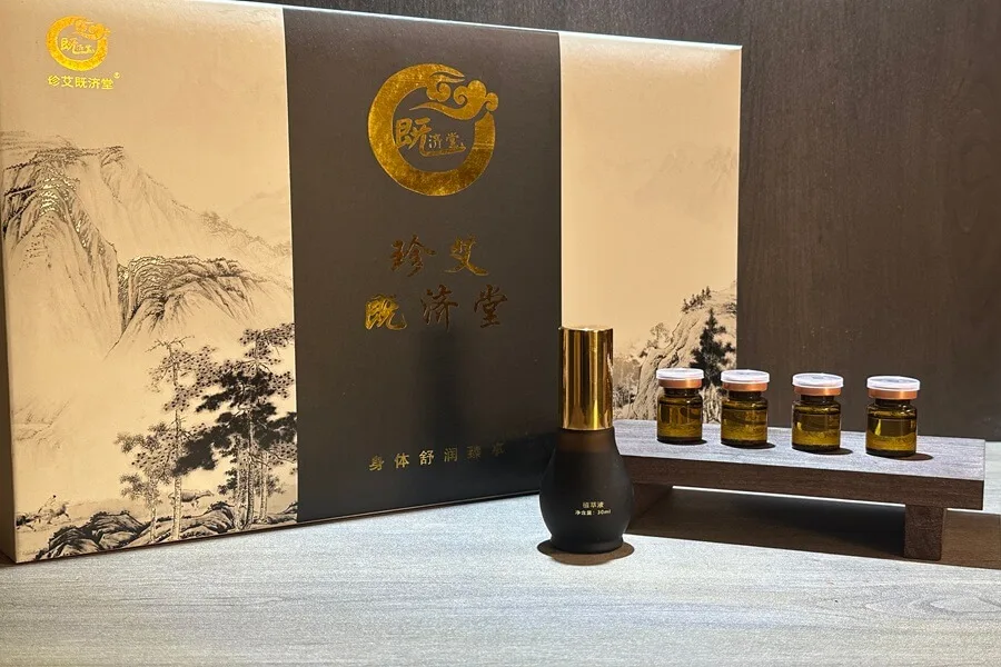Bian Stone Moxibustion Soothing Set_1 Bian Stone Moxibustion Soothing Set Infused with naturally extracted plant essential oils for enhanced wellness effects.